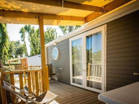 MOBILHOME 6 personnes - C- Mobil-home Baltique climatisé - 3 chambres