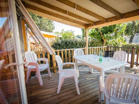 MOBILHOME 6 personnes - C- Mobil-home caraïbes climatisé 2 chambres