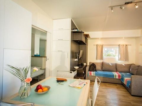 MOBILHOME 4 personnes - C- Mobil home Méditerranée - 2 chambres et climatisé