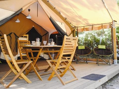 BUNGALOW TOILÉ 5 personnes - Bungalow Toilé 2 chambres 30m²