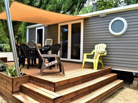 MOBILHOME 6 personnes - GRAND CHARME CLIM / TV / PLANCHA GAZ