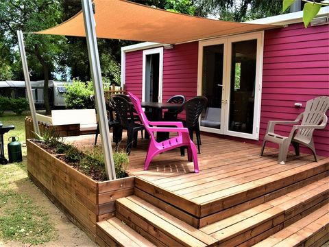 MOBILHOME 6 personnes - GRAND CHARME CLIM / TV / PLANCHA GAZ