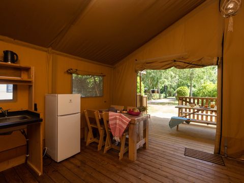 TENTE 5 personnes - Lodge PMR 2 chambres