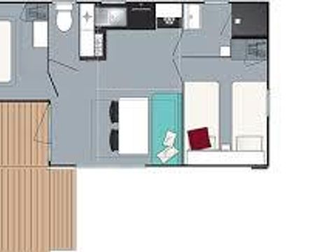 MOBILHOME 4 personnes - IRM LOGGIA 2
