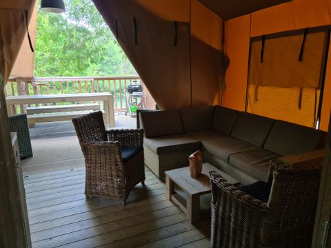 TENTE TOILE ET BOIS 6 personnes - Cani-lodge 6P