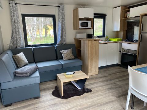 MOBILHOME 4 personnes - Mobil-home bardage bois