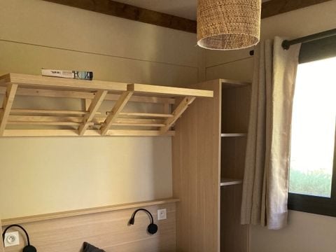 CHALET 5 personnes - Morea Premium 25m² - 2 chambres + TV + LV + terrasse couverte