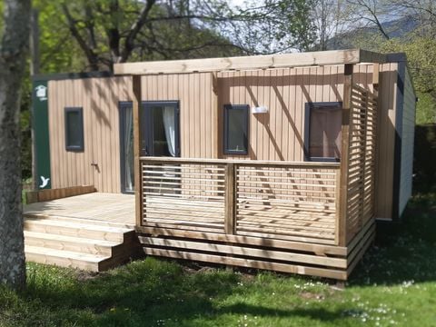 Mobilhome 6 personnes - Home Flower Premium 33m² - 3 chambres + TV + LV + Terrasse + Clim