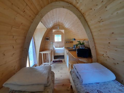 HÉBERGEMENT INSOLITE 4 personnes - Cabane Perce Neige