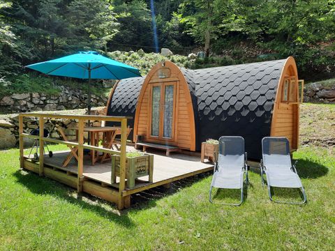 Tiny house 4 personnes - Cabane Perce Neige