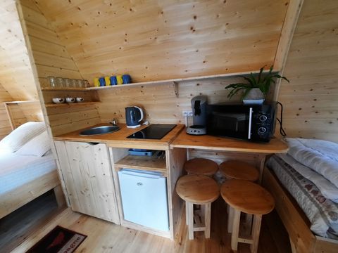 Tiny house 4 personnes - Cabane Perce Neige