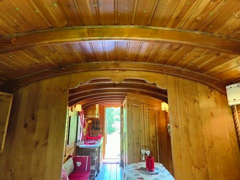 Tiny house 2 personnes - Roulotte Ancolie