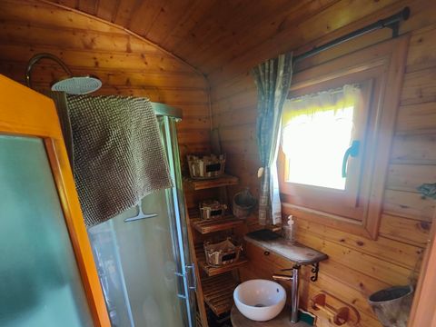 Tiny house 4 personnes - Roulotte Edelweiss 18 m²