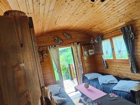 HÉBERGEMENT INSOLITE 4 personnes - Roulotte Rhododendron 18 m²