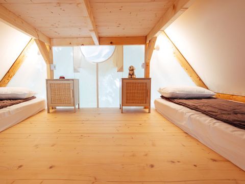 Tente en toile et en bois 4 personnes - LODGE TRAPPEUR 4 pers