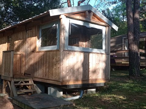 CHALET 2 personnes - Lodge Bois 16m2