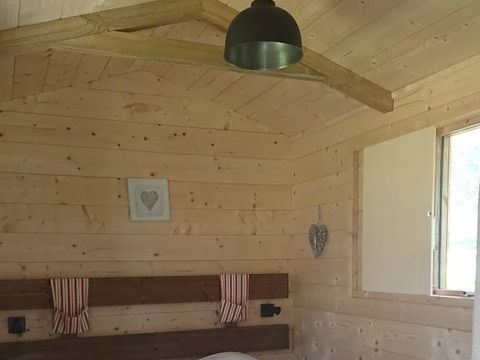 CHALET 2 personnes - Lodge Bois sans sanitaires 16m2