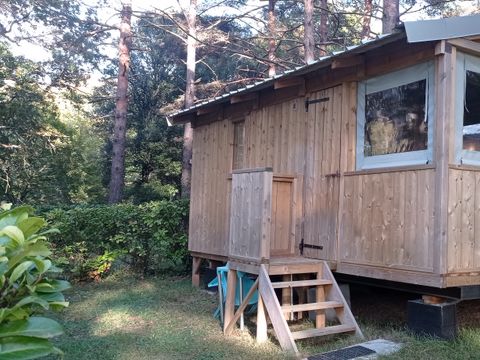 CHALET 2 personnes - Lodge Bois sans sanitaires 16m2