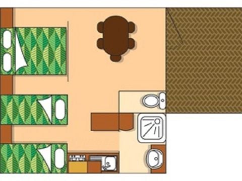 CHALET 5 personnes - Atlantis 5 P