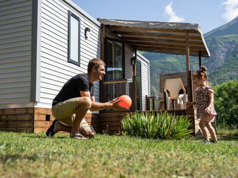 MOBILHOME 5 personnes - ARDIDEN TV LV Terrasse semi-couverte