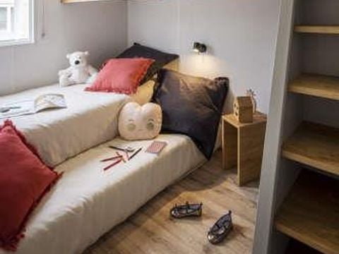 MOBILHOME 6 personnes - 3 chambres MARMOTTE TV LV Terrasse semi-couverte