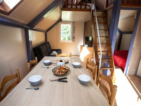 Chalet 4 personnes - A la nuit 1 Ch +1 Mezzanine Tourmalet TV LV Terrasse 4 pers