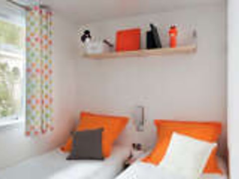 MOBILHOME 4 personnes - Bergons TV LV Terrasse semi-couverte