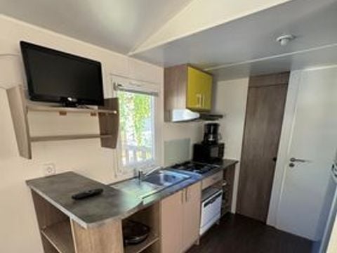 MOBILHOME 5 personnes - Troumouse 2 chambres TV LV Terrasse semi-couverte