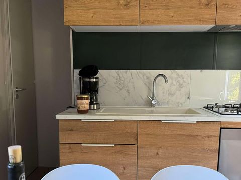 MOBILHOME 6 personnes - Gloriette 3 chambres TV LV Terrasse semi couverte