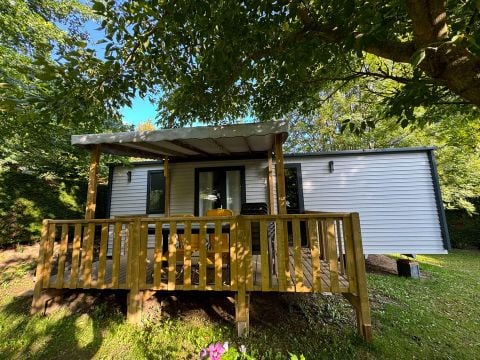 MOBILHOME 6 personnes - Gloriette 3 chambres TV LV Terrasse semi couverte