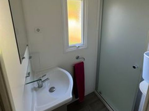 MOBILHOME 5 personnes - Mobil-home Gavarnie 2 chambres  TV LV Terrasse semi couverte