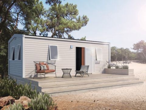 MOBILHOME 5 personnes - Mobil-home TAILLON 2 chambres TV LV CLIMATISATION Terrasse semi-couverte