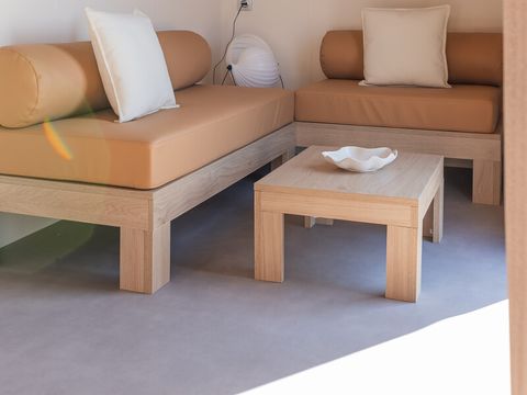 MOBILHOME 5 personnes - Mobil-home Iris 2 chambres Climatsiation TV LV Terrasse semi-couverte