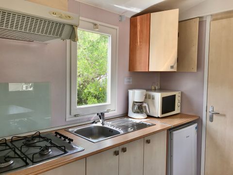 MOBILHOME 4 personnes - Loggia 31m², 2 chambres, terrasse Loggia intégrée, climatisation