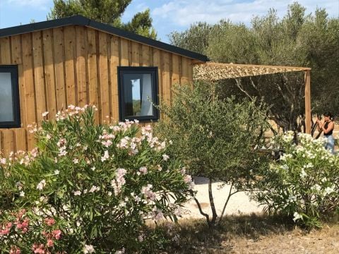 CHALET 4 personnes - Cabane Tithome 20m², 2 chambres (sans sanitaire) 4 pers.