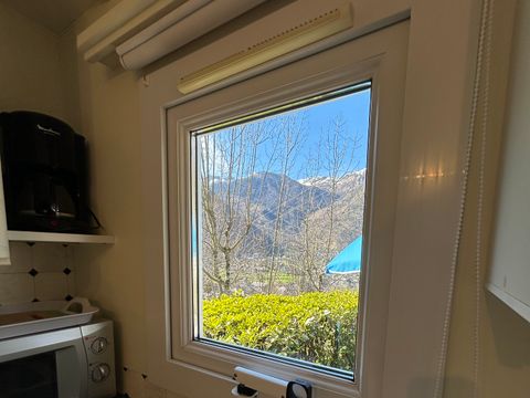 MOBILHOME 2 personnes - Malin 2P - 1  chambre, avec vue montagne