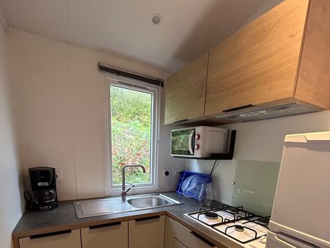 MOBILHOME 2 personnes - Welcome 2P - 1 chambre, avec terrasse couverte