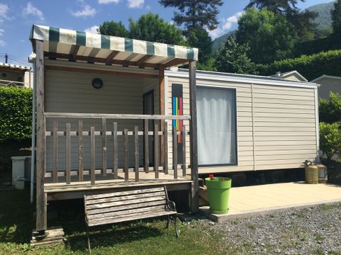 MOBILHOME 4 personnes - Welcome 4P - 2 chambres avec terrasse couverte