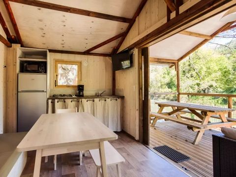 Unique 5 personnes - Cabane sur Pilotis 3 Pièces 5 Personnes