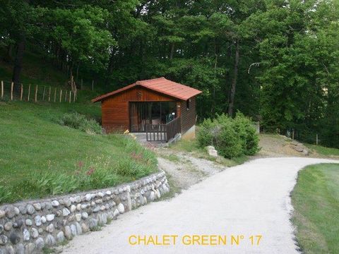 CHALET 6 personnes - Chalet GREEN 35m² / 2 chambres - terrasse