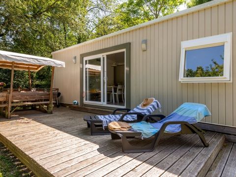 MOBILHOME 6 personnes - Luxe 3 chambres - terrasse