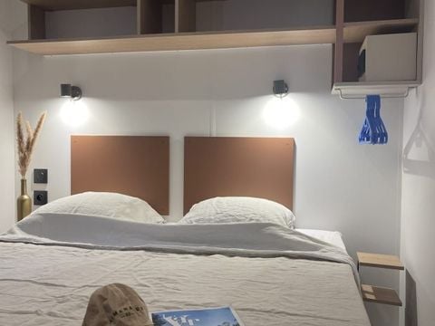 MOBILHOME 6 personnes - Maïao 36 m² - 4 pièces - 3 chambres - Climatisation et TV