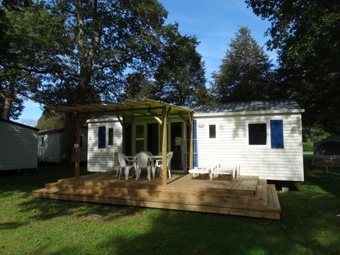 MOBILHOME 6 personnes - Mobil Home 3 chambres Argent (CLIM)
