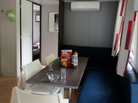 MOBILHOME 6 personnes - Mobil Home 3 chambres Argent (CLIM)