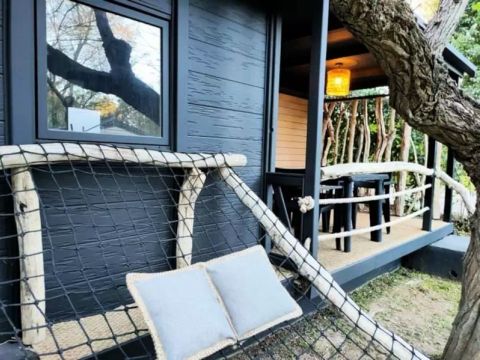 Chalet 5 personnes - Cabanon 3 Pièces 5 Personnes Climatisé + TV