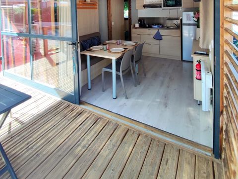Chalet 5 personnes - Morea - 25M² - 2 chambres - Clim - Terrasse