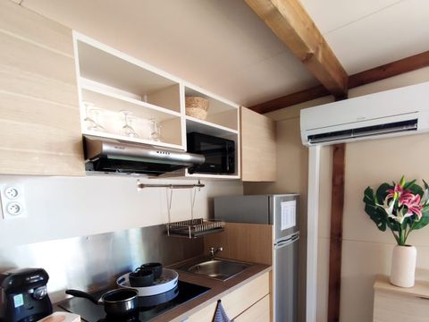 Chalet 5 personnes - Morea - 25M² - 2 chambres - Clim - Terrasse