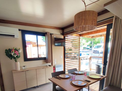 Chalet 5 personnes - Morea - 25M² - 2 chambres - Clim - Terrasse