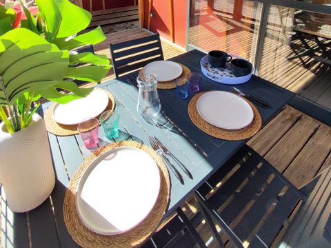 Chalet 5 personnes - Morea - 25M² - 2 chambres - Clim - Terrasse
