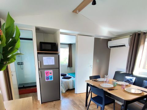 Mobilhome 6 personnes - MH EVASION - 33.3m² - 3 chambres - Clim - Terrasse